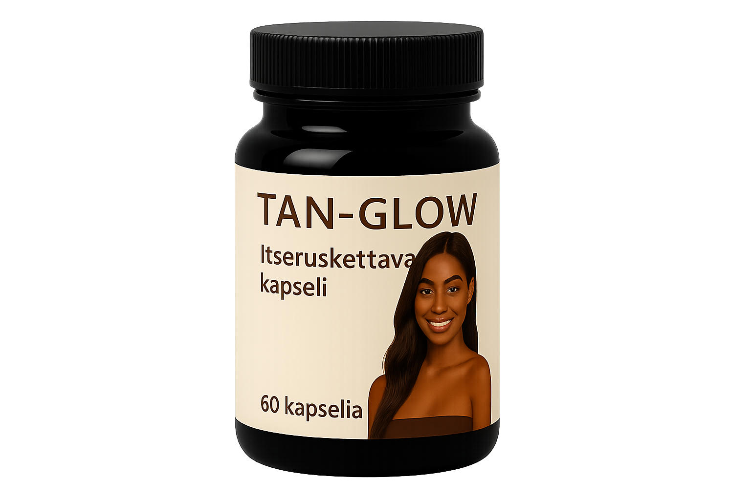 TAN-GLOW purkki vaaleammalla etiketillä